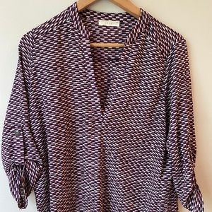 Lush patterned blouse